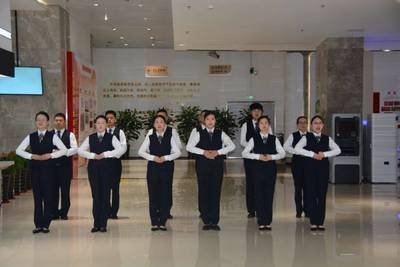 以賽促干！濰坊市坊子區(qū)政務服務大廳舉辦文明服務禮儀“大比武”